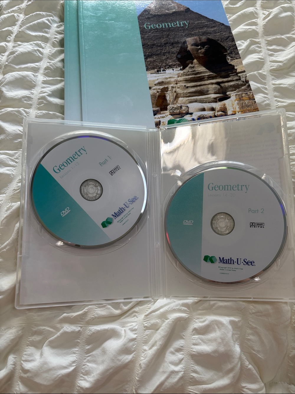 Math-U-See Geometry Homeschool Curriculum Complete Set Math - Picture 3 of 5